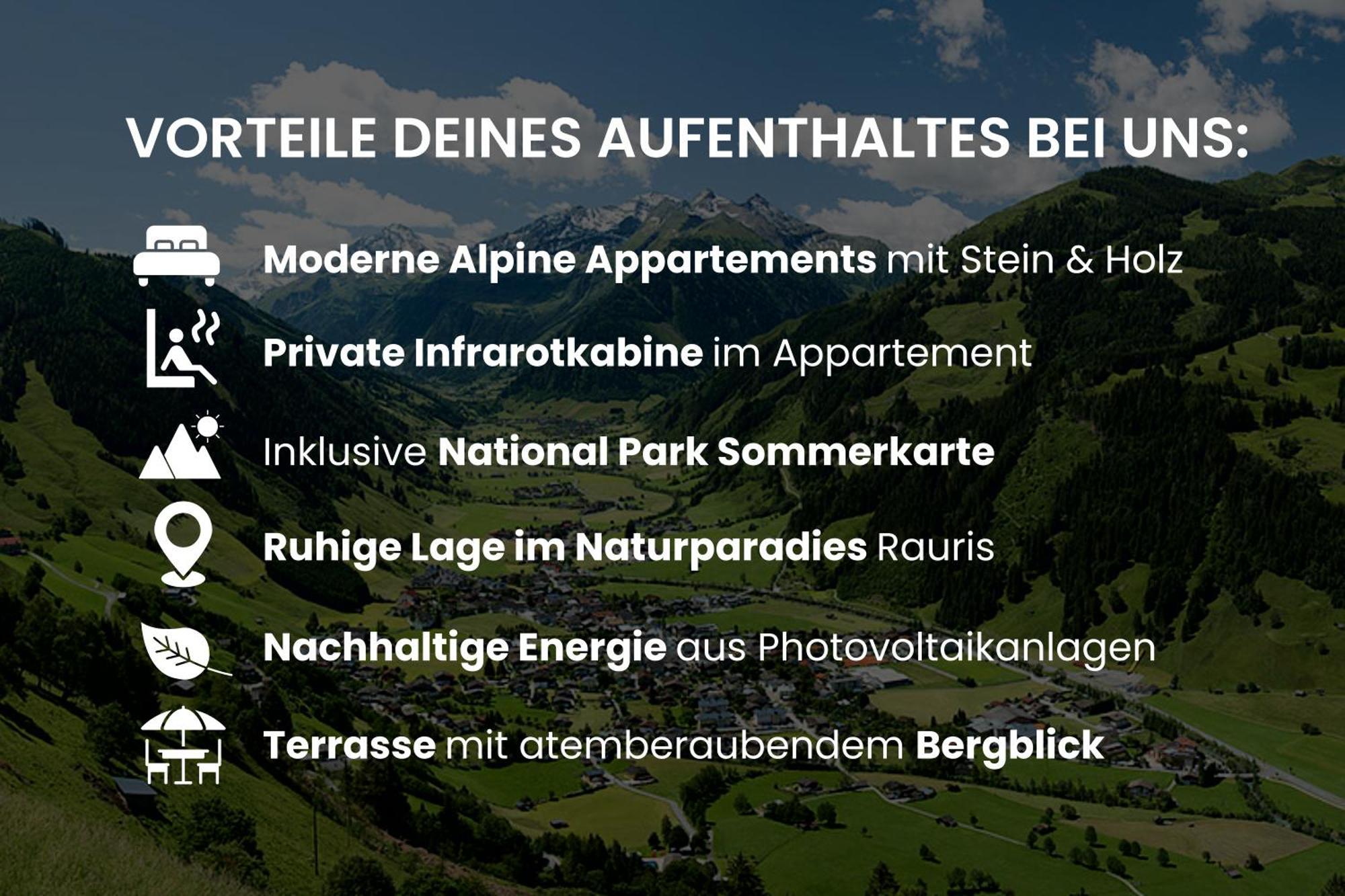 Alpine Apartment Goldquell - Infrarot Kabine, National Park Sommerkarte Und Bergblick Rauris Exterior foto